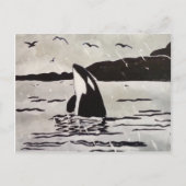 Carte Postale Libre et heureux (Devant)