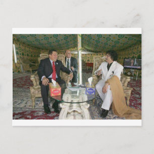 Carte Postale Libye ~ Kadhafi pour toujours