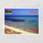 Carte Postale Libye - Plage - (Devant)