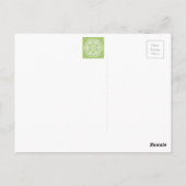 Carte Postale Lichen Mandala (Dos)