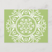 Carte Postale Lichen Mandala (Devant)