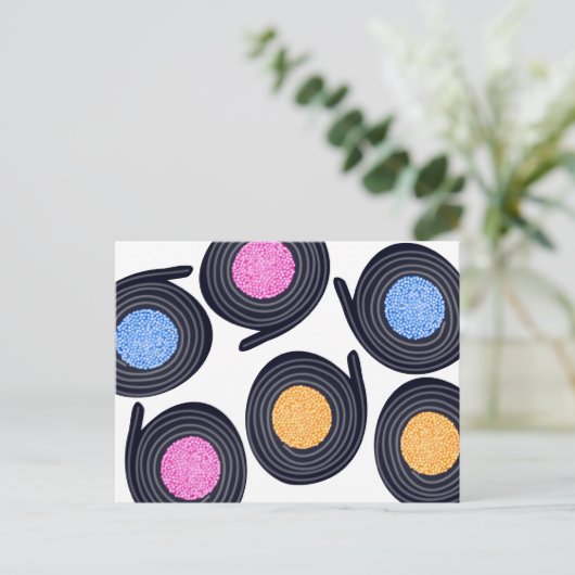 Carte Postale Licorice Catherine Wheels (Debout devant)