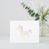 Carte Postale licorne (Debout devant)