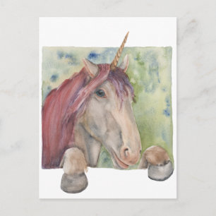 Carte Postale Licorne