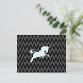 Carte Postale licorne (Debout devant)