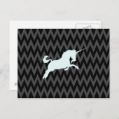 Carte Postale licorne (Devant / Derrière)