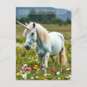 Carte Postale Licorne chanceuse (Devant)