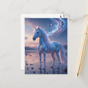 Carte Postale Licorne Fantastique