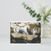 Carte Postale Licornes (Debout devant)