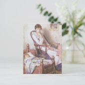 Carte Postale L'Idole rose de sa solitude (Debout devant)