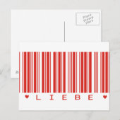 Carte Postale Liebe Bar (Devant / Derrière)