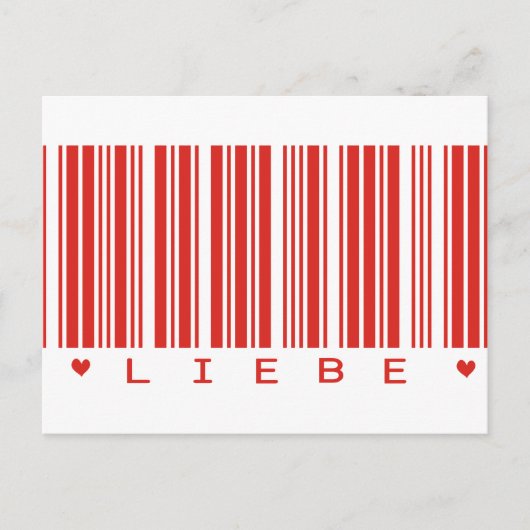 Carte Postale Liebe Bar (Devant)