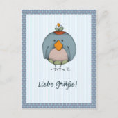 Carte Postale Liebe Grüße ! (Devant)