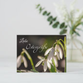 Carte Postale Liebe Ostergrüße aus dem Briefkasten (Debout devant)