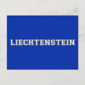 Carte Postale Liechtenstein (Devant)