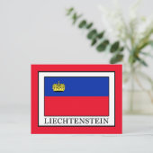 Carte Postale Liechtenstein (Debout devant)