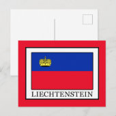 Carte Postale Liechtenstein (Devant / Derrière)