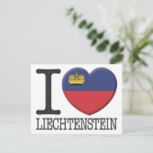 Carte Postale Liechtenstein (Debout devant)