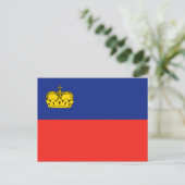 Carte Postale Liechtenstein (Debout devant)