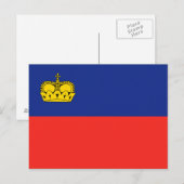 Carte Postale Liechtenstein (Devant / Derrière)