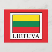 Carte Postale Lietuva (Devant)