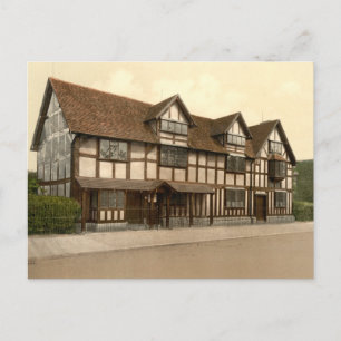 Carte Postale Lieu de naissance de Shakespeare, Stratford-upon-A