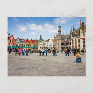 Carte Postale Lieu du marché de Bruges Photographie