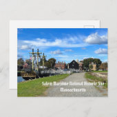 Carte Postale Lieu historique national de Salem Maritime (Devant / Derrière)