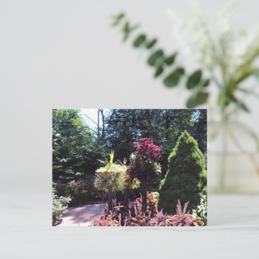 Carte Postale Lieu romantique (Debout devant)