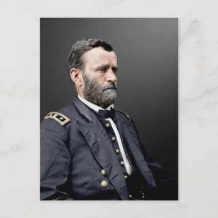 Carte Postale Lieutenant-général Ulysses S. Subvention