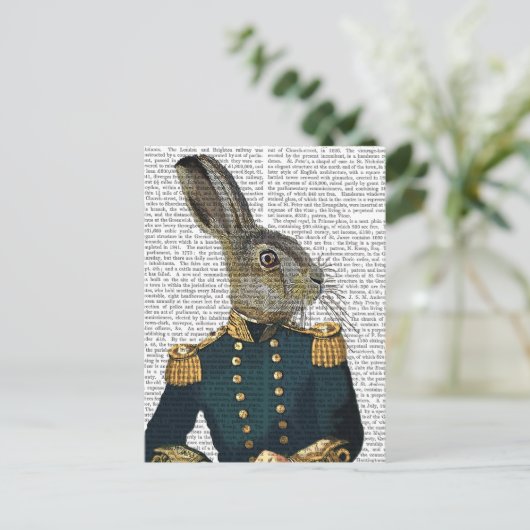 Carte Postale Lieutenant Hare (Debout devant)