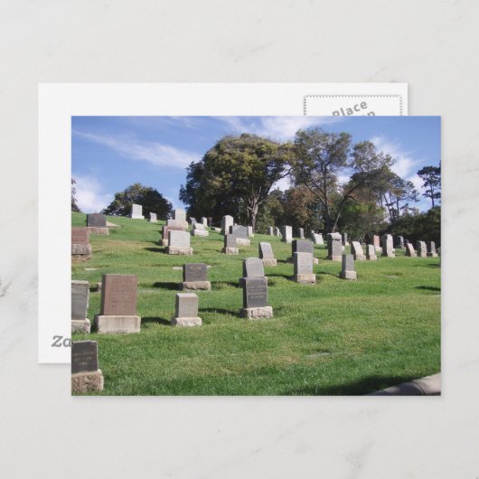 Carte Postale Lieux de repos (Devant / Derrière)