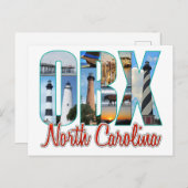 Carte Postale Lieux OBX (Devant / Derrière)