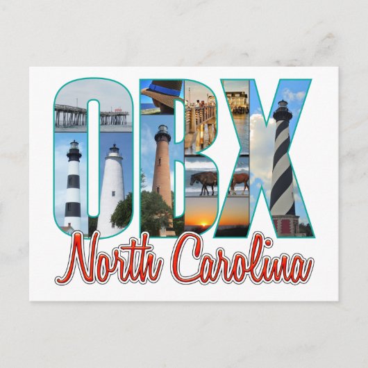 Carte Postale Lieux OBX (Devant)