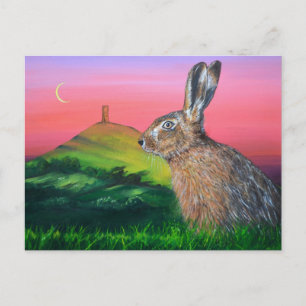 Carte Postale Lièvre de Glastonbury