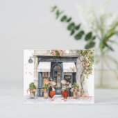 Carte Postale Life in Mice Town - Coffee Talks (Debout devant)