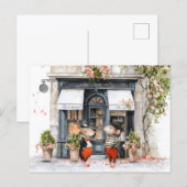 Carte Postale Life in Mice Town - Coffee Talks (Devant / Derrière)