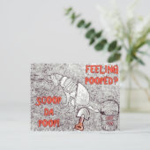 Carte Postale Life Pooper Scooper (Debout devant)