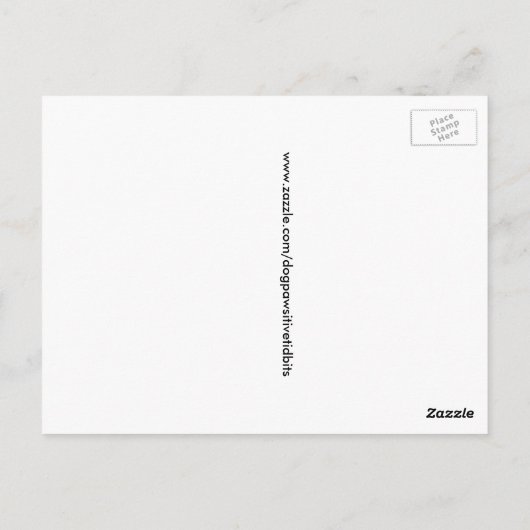 Carte Postale Life Pooper Scooper (Dos)