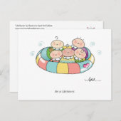 Carte postale LifeSaver par April McCallum (Devant / Derrière)