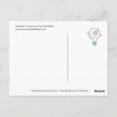 Carte postale LifeSaver par April McCallum (Dos)