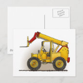 Carte postale Lift Construction (Devant / Derrière)