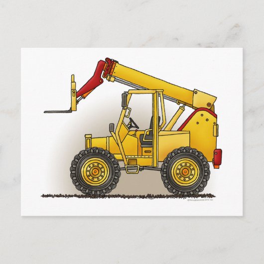 Carte postale Lift Construction (Devant)