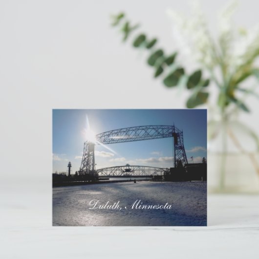 Carte Postale Liftbridge, Duluth, Minnesota (Debout devant)