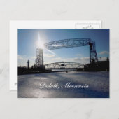 Carte Postale Liftbridge, Duluth, Minnesota (Devant / Derrière)