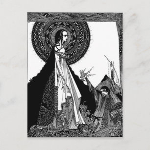 Carte Postale Ligeia d'Edgar Allan Poe