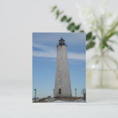 Carte Postale Lighhouse New Haven CT Harbour à cinq miles Point (Debout devant)