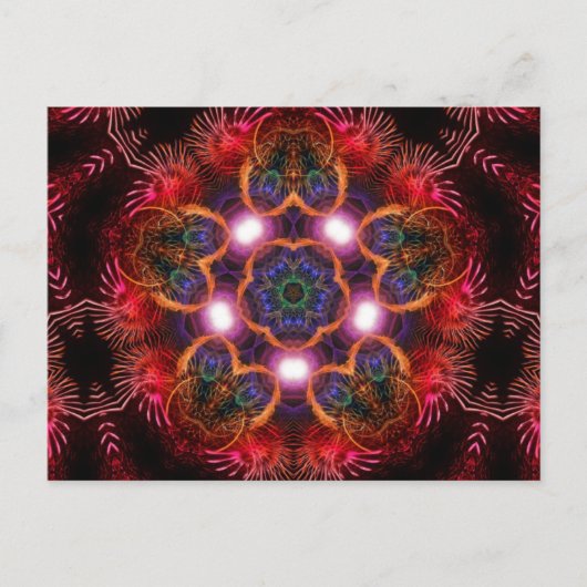 Carte Postale Light Five Fractal Arts (Devant)