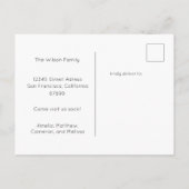 Carte Postale Light House  We Moved New Home Moving New Root (Dos)