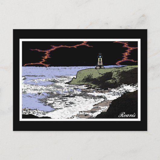 CARTE POSTALE LIGHTHOUSE (Devant)